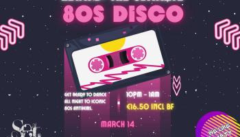 Get ready Kilkenny - The Ultimate 80s Disco is landing!