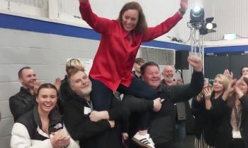 WATCH: Scenes of joy as Sinn Féin retain seat in Carlow-Kilkenny