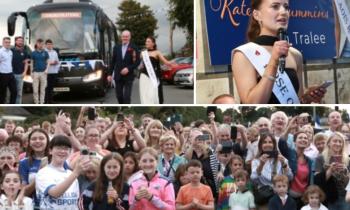 In PICTURES: Hero's welcome home for Laois Rose of Tralee
