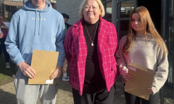 Pictures: 'Immense pride' as South Kilkenny students celebrate Junior Cycle results day