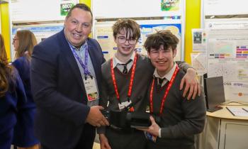 Pictures: Kilkenny students meet local TD at Stripe Young Scientist and Technology Exhibition