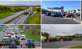 IN PICTURES: Kilkenny people race to the pub amid fuel cost protests