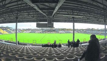 View from the new stand in Nowlan Park