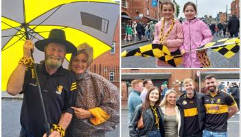 PICTURES: Kilkenny fans making themselves known in the Capital ahead of final showdown with Limerick