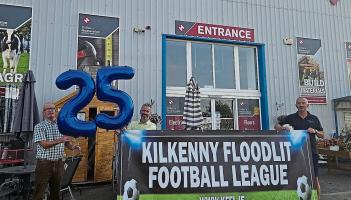 Silver celebrations in Kilkenny as Floodlit Football League turns 25