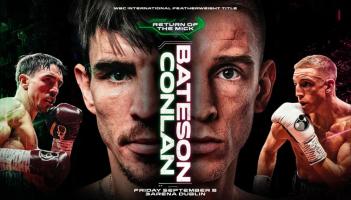 Ireland's Michael Conlan v Bateson: TV channel, ringwalk time, fight card, odds and more