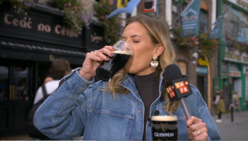 'You undershot': NFL reporter attempts to 'split the G' during Live broadcast from Dublin