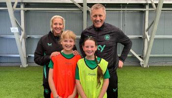 Young Kilkenny soccer players overjoyed with once in a life opportunity