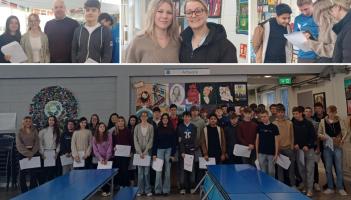 Kilkenny students celebrate Junior Cycle results in 'momentous' week for school