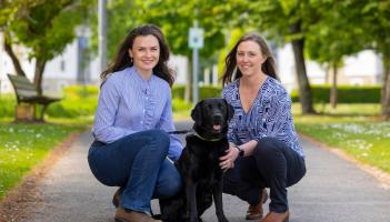 Dr Mary-Kate Burke, Head of the Department of Veterinary Medicine and Dr Emma Corbett-Coffey, Lecturer in Small Animal Veterinary Medicine Picture Patrick Browne.