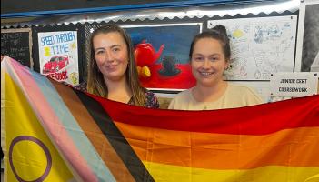 Alisha May and Anna Mahoney, teachers at KCVS