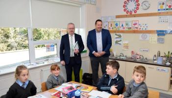 Gallery: Check out the Minister's visit to a South Kilkenny school