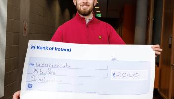 Kilkenny student receives college scholarship after standout Leaving Cert results