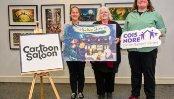 Kilkenny's Cartoon Saloon designs charity Christmas card