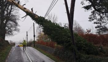 LATEST: Bridge closure, tree blocking road and trampoline on M9 in Kilkenny as Storm Bram lashes Ireland