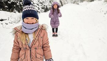 January: New year big freeze brings heavy snow and strong winds
