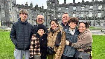 'The voice of the UEFA Champions League' spotted holidaying in Kilkenny