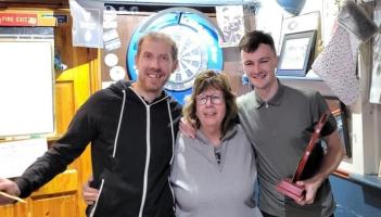 Recognisable Kilkenny GAA face proves he's king of the dartboard