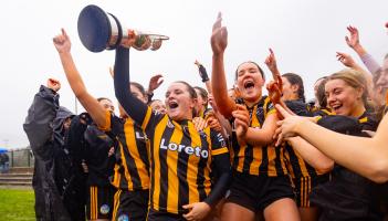 Loreto Kilkenny and Ursuline Thurles battle it out for All-Ireland glory