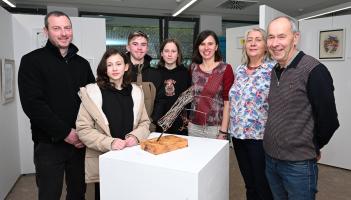 Acorns to Oaks exhibition at the Mayfair Library in Kilkenny