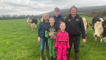 Edward Delahunty with his wife Lucy and children  Conor, Oliva and Eve