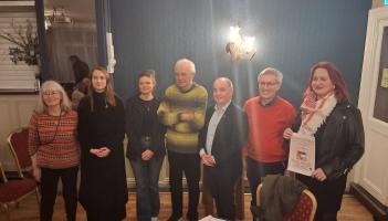 Katharine Patricia Stephenson,  Kathleen Funchion, Edward Horgan, Se&aacute;n &Oacute; hArg&aacute;in, Tom Healy and Adrienne Wallace