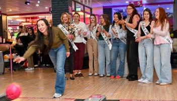 On a roll - Kilkenny Rose hopefuls enjoy an evening of bowling in the city