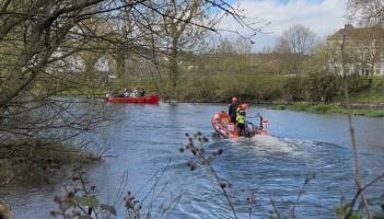 Emergency responders rush to incident on river in Kilkenny