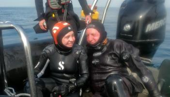 'I'll never forget when I did my first dive' - Proud member of Kilkenny sub aqua club