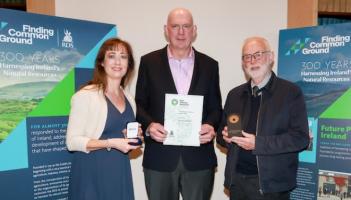 Prestigious award bestowed upon woodland owner from Kilkenny