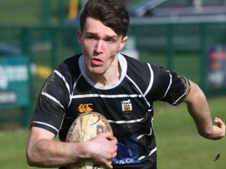 Kilkenny Under 18's run in the tries during cup win over Dundalk
