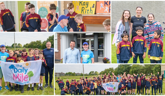 GALLERY: CBS Kilkenny pupils 'Run with Ray' on fun filled morning