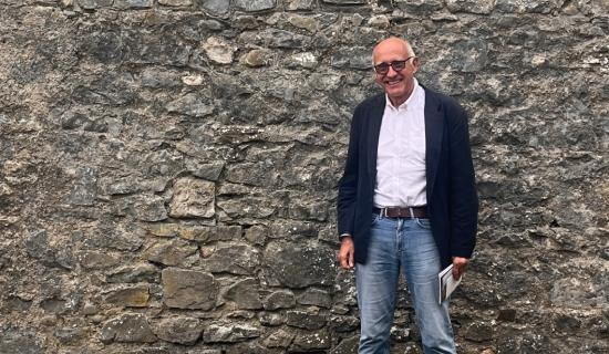 Englishman travels to Kilkenny to visit ancient ancestor