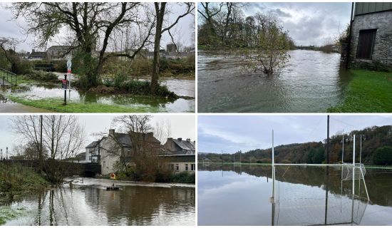 PICTURES: Kilkenny hit with heavy rainfall as water reaches worrying levels