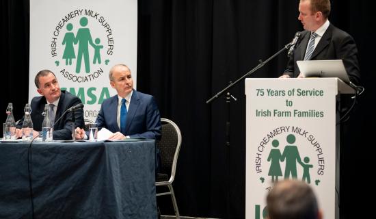Kilkenny farmer challenges Taoiseach at national AGM