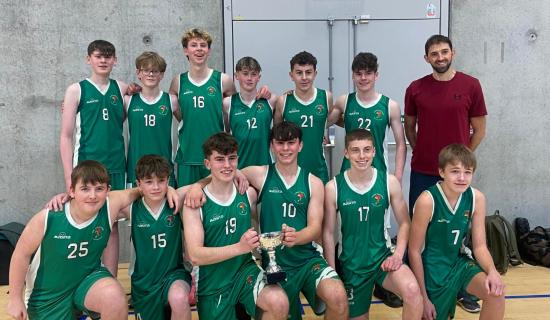 Kilkenny basketball team are Divisional U16 Champs