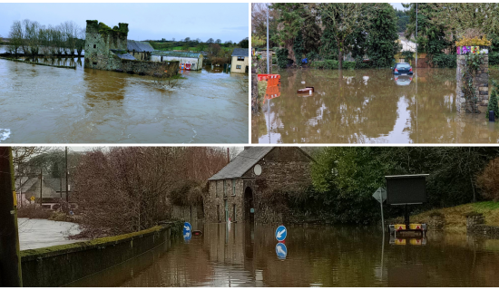 PICTURES: Thomastown under water as flooding hits the Kilkenny town hard