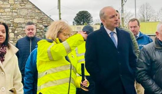 No 'magic wand' to deliver flood relief says Taoiseach as he visits County Kilkenny