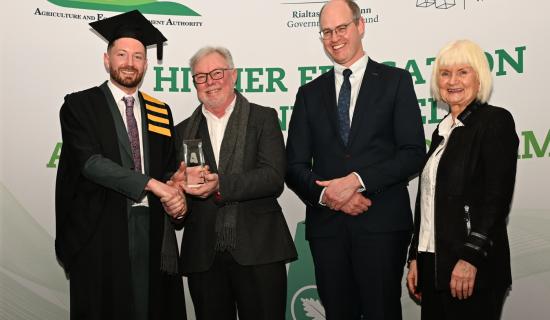 Kilkenny man wins Horticulture Student of Year Award