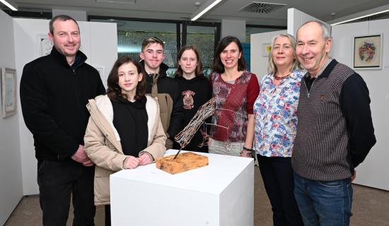 Acorns to Oaks exhibition at the Mayfair Library in Kilkenny