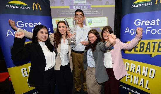 Kilkenny speakers to the fore as UCC triumph in Annual Great Agri-Food Debate