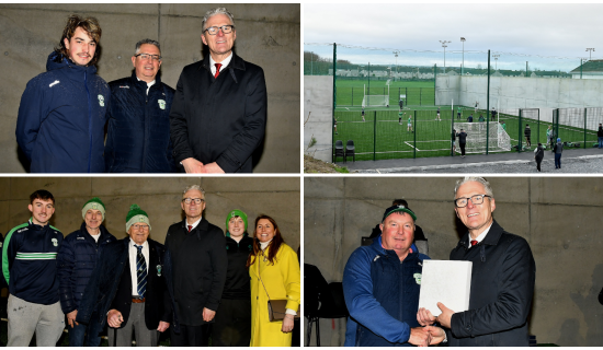 PICTURES: Kilkenny club welcome GAA President to cut the ribbon on a new dawn