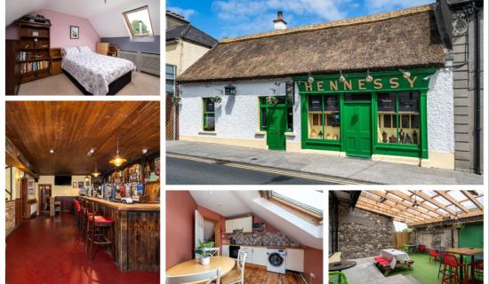 PICTURES: Famous old-world thatched Irish pub with home and beer garden hits the market