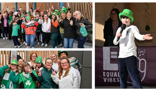 PICTURES: Inclusive flash mob and Equal Vibes at St Patrick's Festival Kilkenny