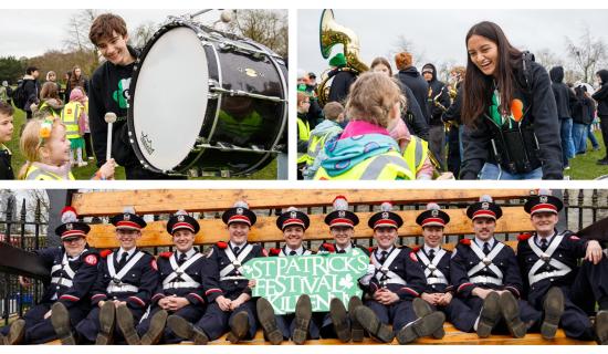 PICTURES: American marching bands wow the crowds at Kilkenny Castle!