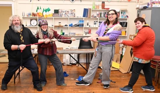 Pictures: It's amazing what these Kilkenny scouts were able to make with some old shirts!