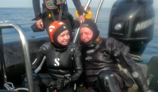 'I'll never forget when I did my first dive' - Proud member of Kilkenny sub aqua club