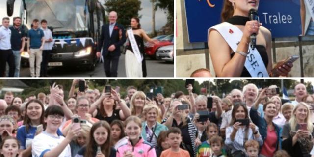 In PICTURES: Hero's welcome home for Laois Rose of Tralee