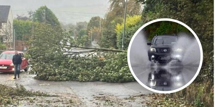 LIVE: Man sustains serious injuries as Storm Amy leaves tens of thousands without power
