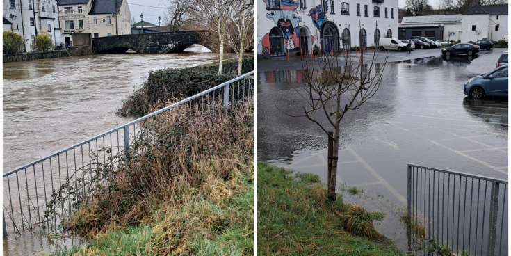 BREAKING: Closures announced as river bursts its banks in Callan - Kilkenny Live